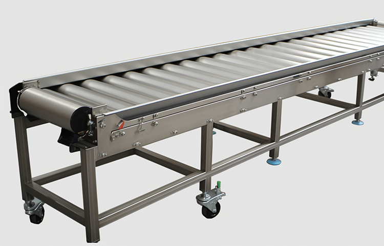 Sistem transportor Tub cu role
