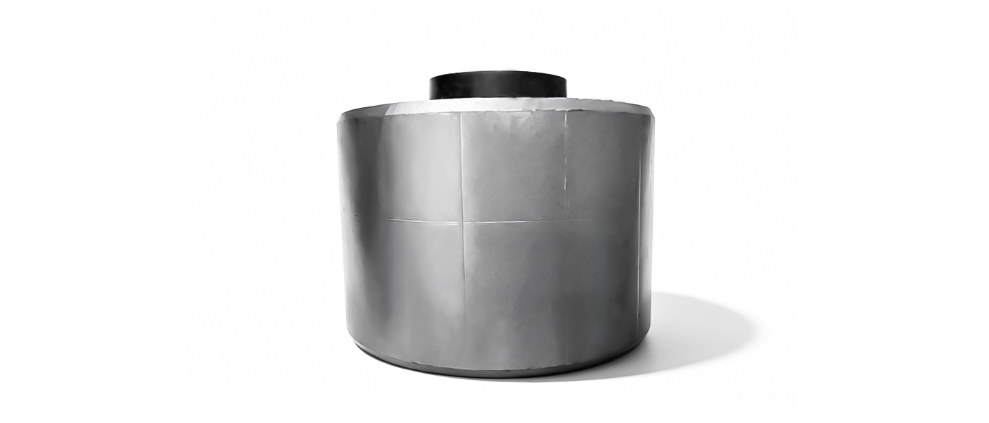 Tub exterior amortizor